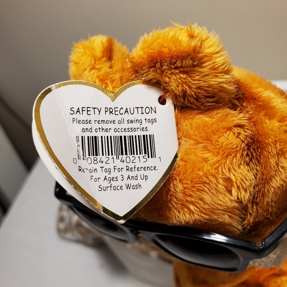 Garfield Movie TY Beanie Baby Cool Cat - Picture 10 of 12